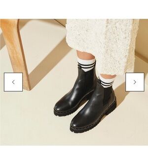 Freda Salvador Black Leather Boots